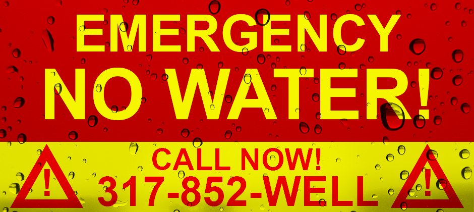 Emergency - No Water? Call us now!